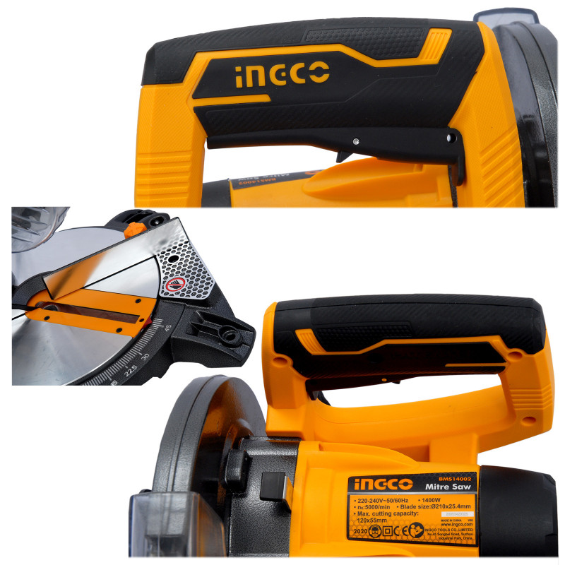 Торцовочная пила 210мм INGCO BMS14002