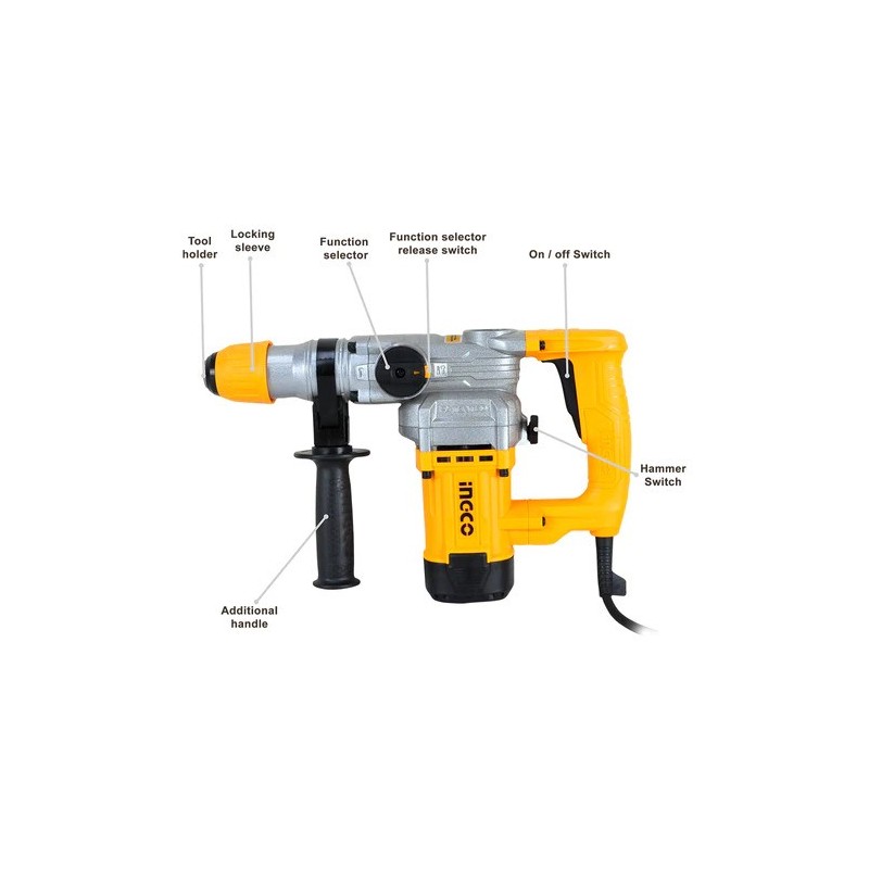 Перфоратор 1050W 26mm INGCO RH10506