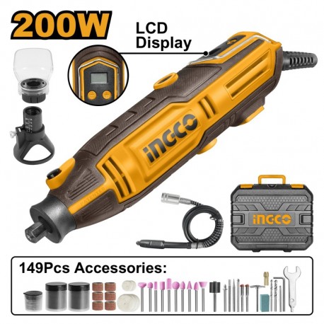 Гравер электрическии 200Вт INGCO MG2008