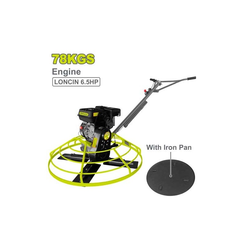 Бензиновый вертолет для отделки бетона 78кг 4,8 кВт 6,5 л.с....