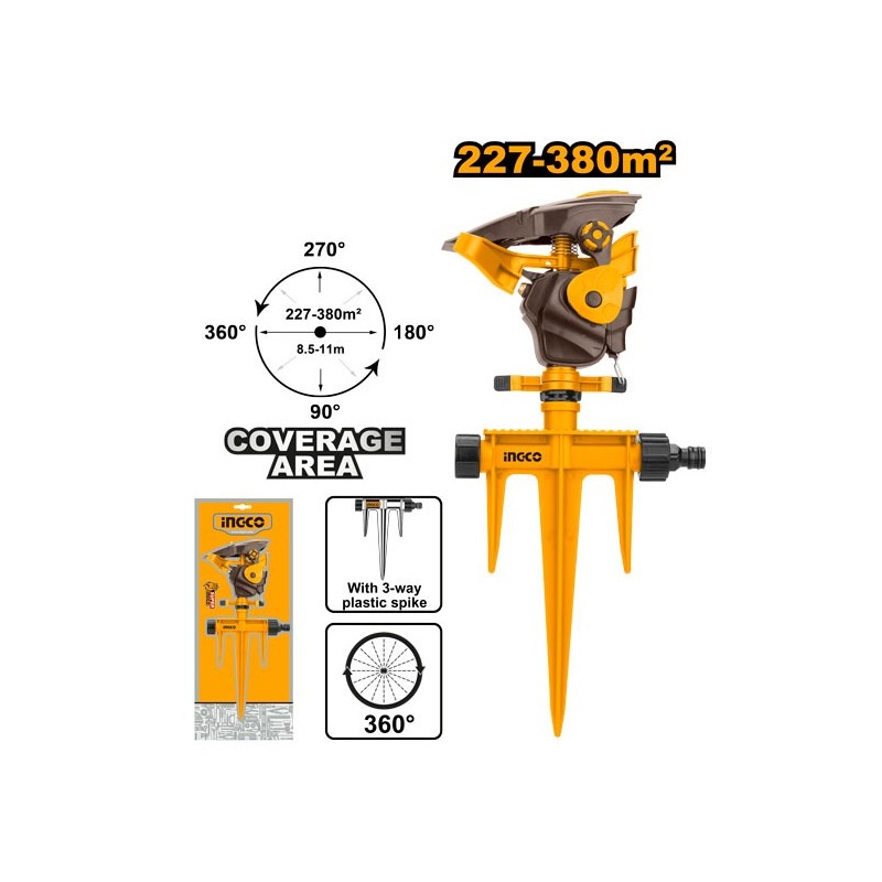 Дождеватель круговой  INGCO HPS13601