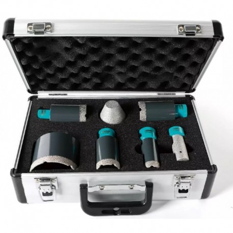 Набор алмазных коронок BIHUI DBDMS7