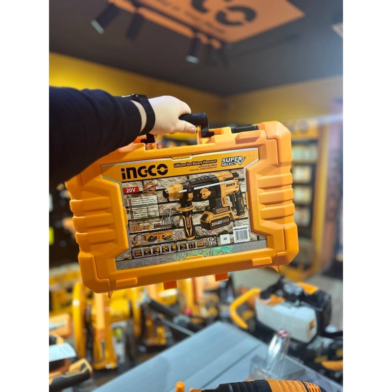 Перфоратор аккумуляторный  SDS plus 2,0J INDUSTRIAL INGCO...