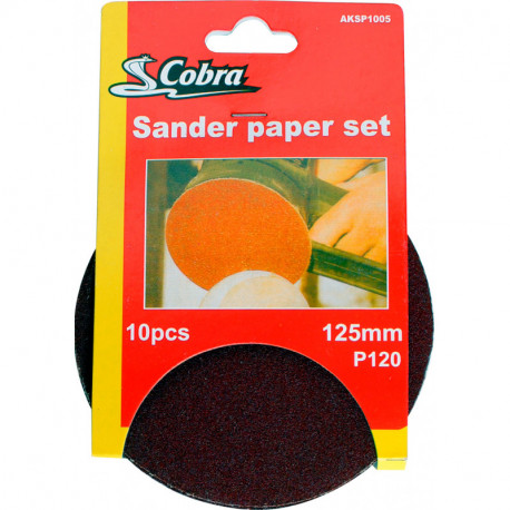 AKSP1005   Круг наждачный 125мм K120 AKSP1005