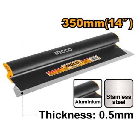 Лезвие для шпаклевки гипсокартона 350мм INGCO HSCL01401