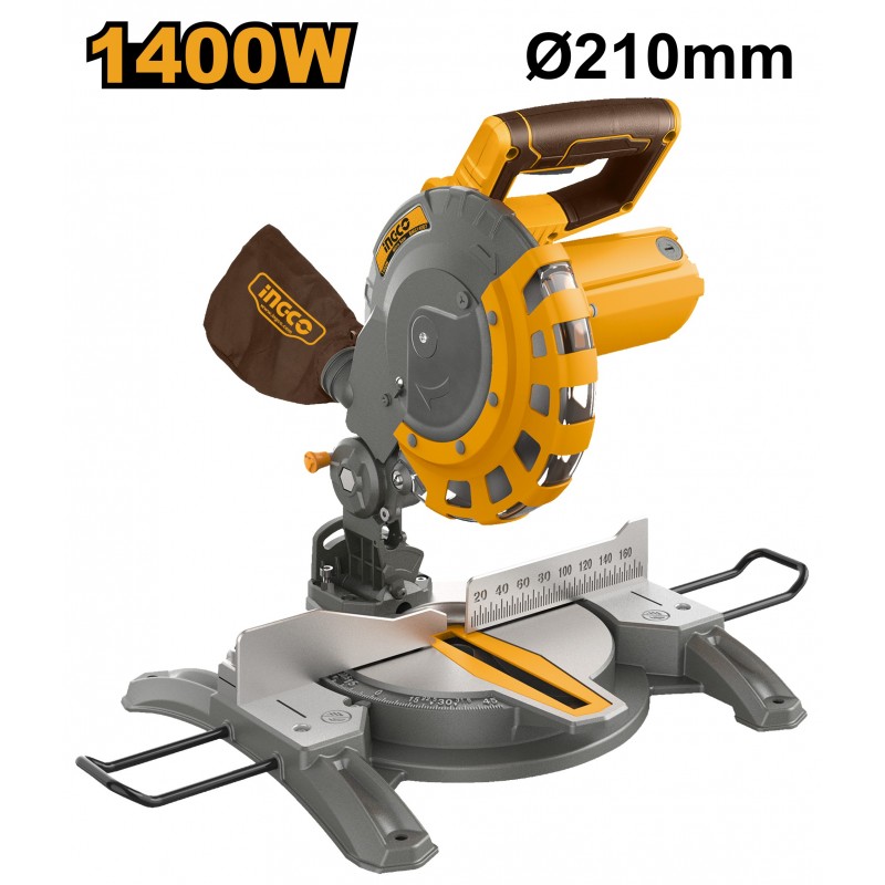 Торцовочная пила 1400Вт 210мм INGCO BMS14007
