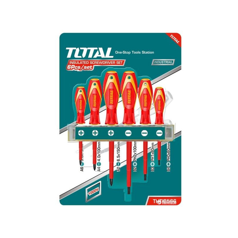 Набор Отвёрток PH/SL, 6 шт. THTIS566 TOTAL