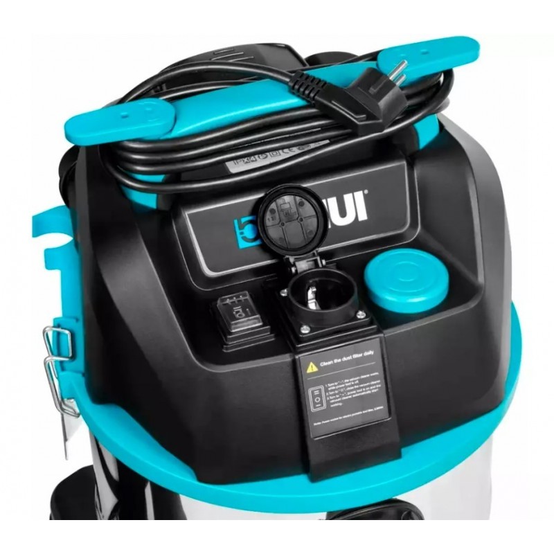 Пылесос промышленный BIHUI 1200вт 165мбар 30л VCH30