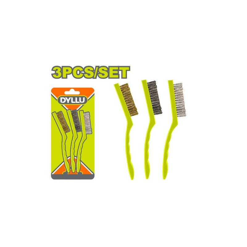 Комплект щеток для шлифовки 3шт. DYLLU DTBH3609