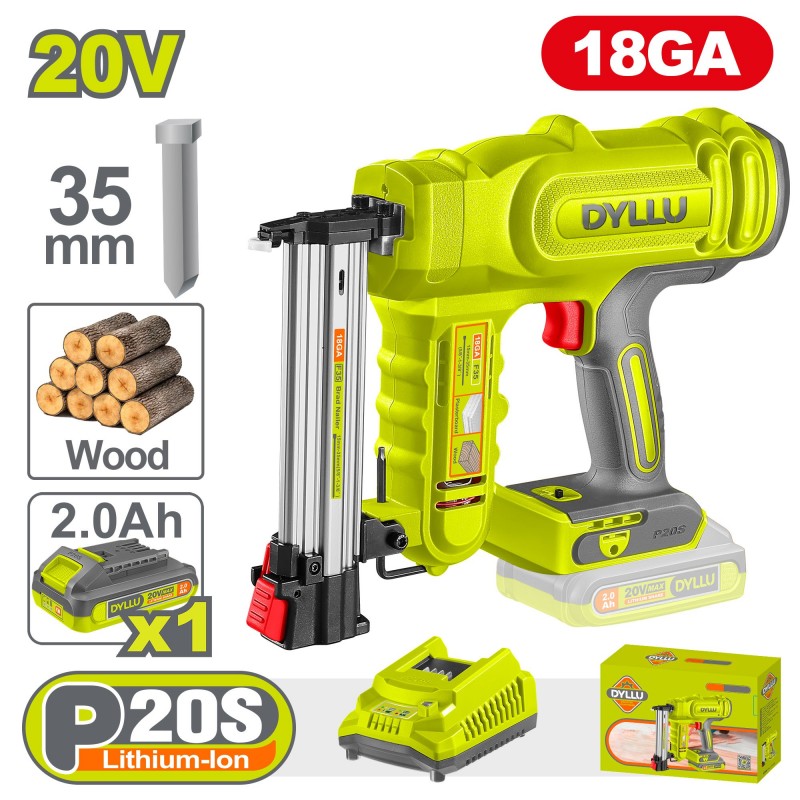 Степлер на аккумуляторе 20V/1*2Ah DYLLU DTBJ1308