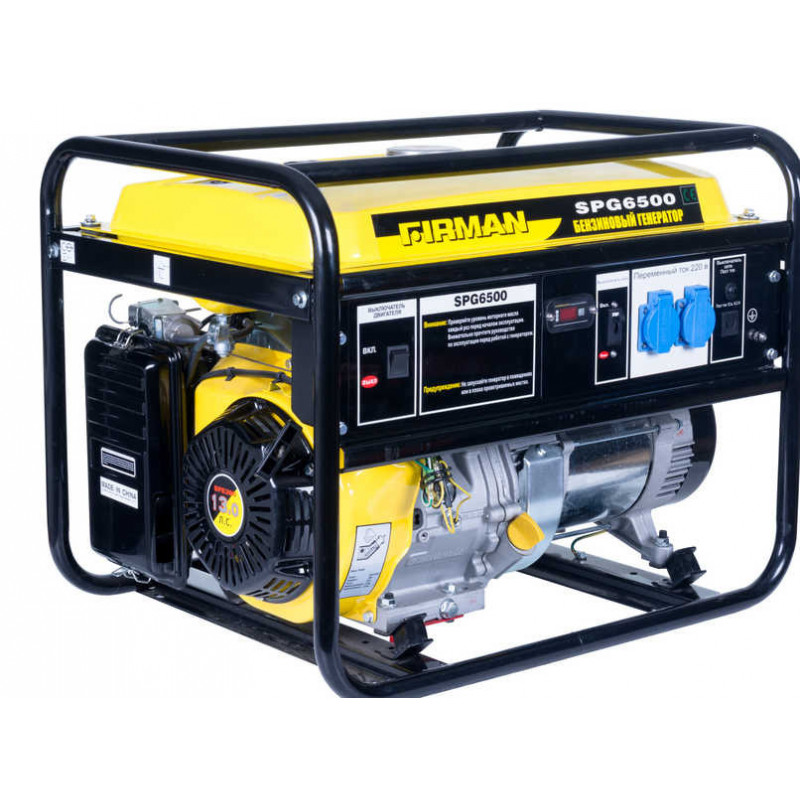 Бензиновый генератор 5 kW  SPG6500 Firman