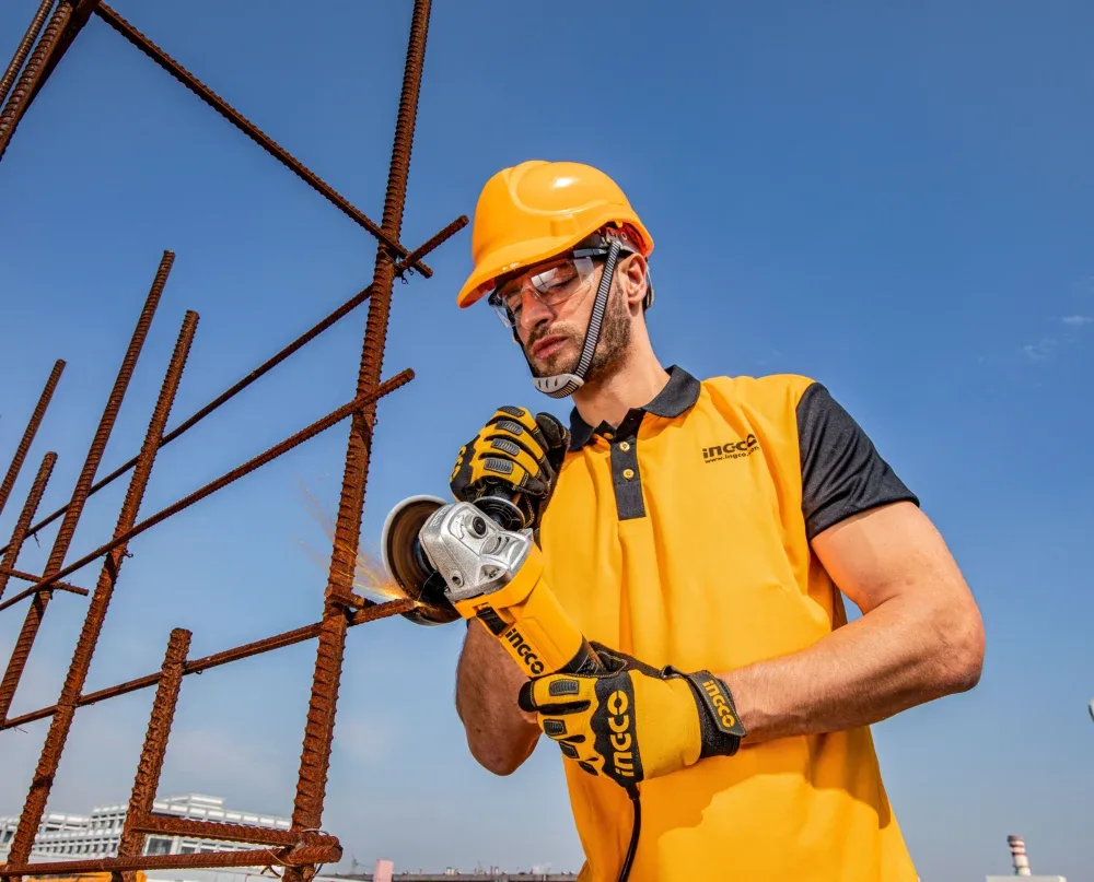 Углошлифмашина (болгарка) 125мм 900Вт INDUSTRIAL INGCO AG900285