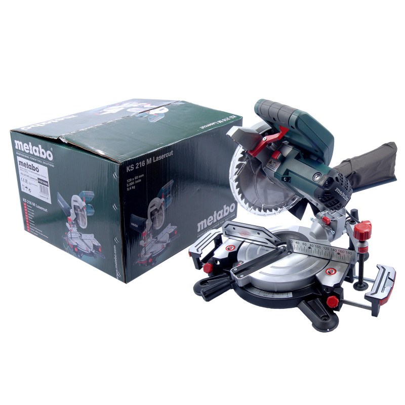 Торцовочная пила 1100W KS216 M METABO