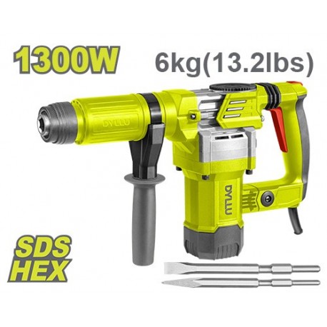 Отбойный молоток INDUSTRIAL 1300В DYLLU DTDB1D45