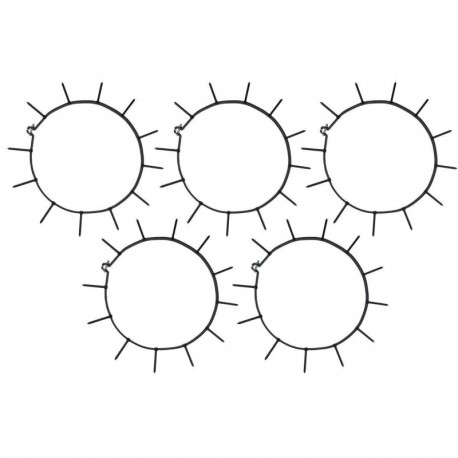 Обручи с шипами для садового катка GREENMILL GR9202 5 штук