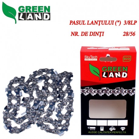 Цепь для Бензопилы GLP 29/58 3/8LP Green Land