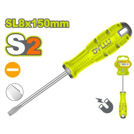 Плоская отвертка SL8*150мм DYLLU DTSDA286