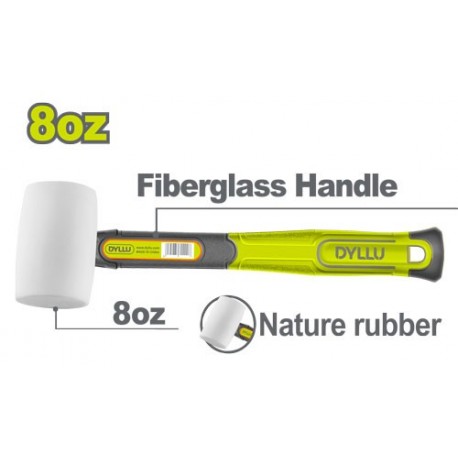 Киянка резиновая 220г DYLLU DTHM7303