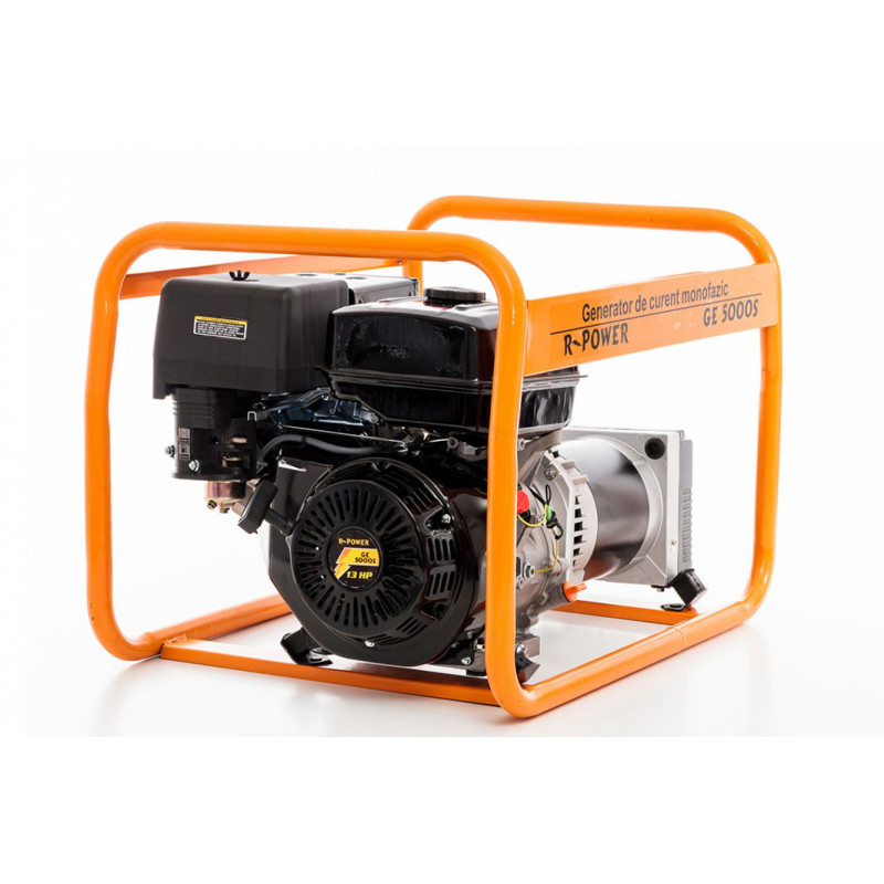Бензиновый генератор, 5000W RURIS R-Power GE5000