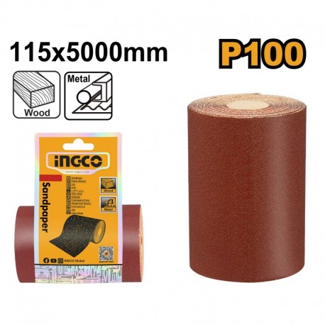 Абразивная бумагa 11.5×500cм INGCO AKHS10065