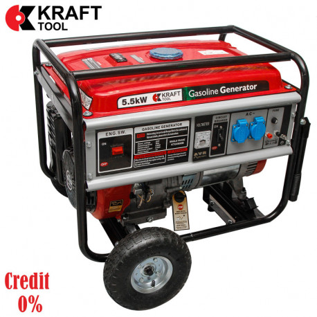 Бензиновый генератор  5.5kW KTG5500M Kraft Tool