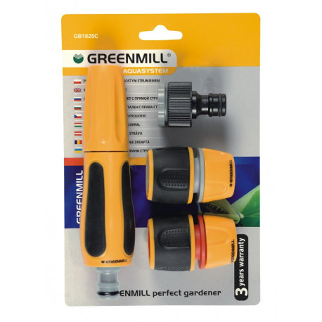 Набор соединений 1/2 + насадка-расппылитель GB1625C GreenMill