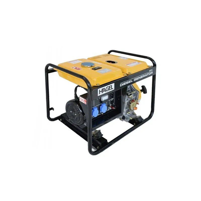 Генератор HAGEL 6000CL дизель 4.5кВт 230В