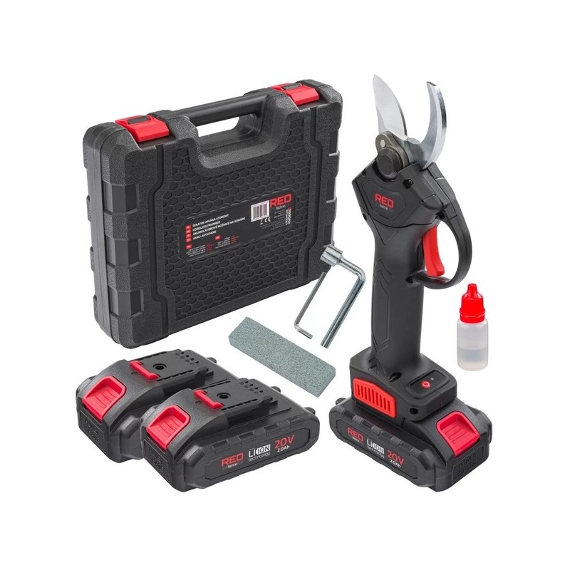 Аккумуляторный секатор RED TECHNIC RTSA0063