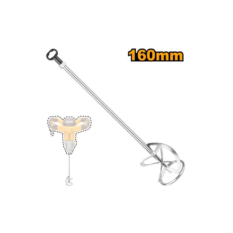Миксер-насадка 160x600mm  INGCO MP1160