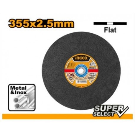 Диск по металлу 355*2.5*25.4мм INGCO MCD253551