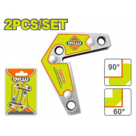 Набор магнитных угольников для сварки 2шт. DYLLU DTMC4601
