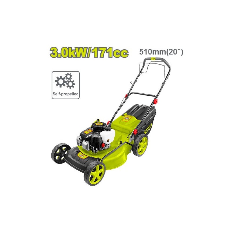 Бензиновая газонокосилка 3кВт 4.5ЛС 510мм DYLLU DTGM3A20
