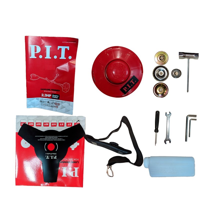 Триммер для газона бензиновый PIT P73102A 52cm3
