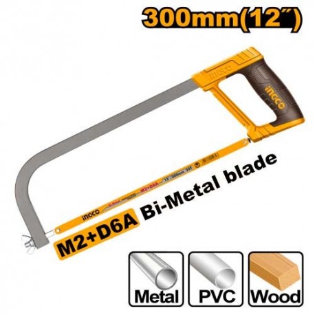 Ножовка по металлу 300мм INGCO HHFS3068