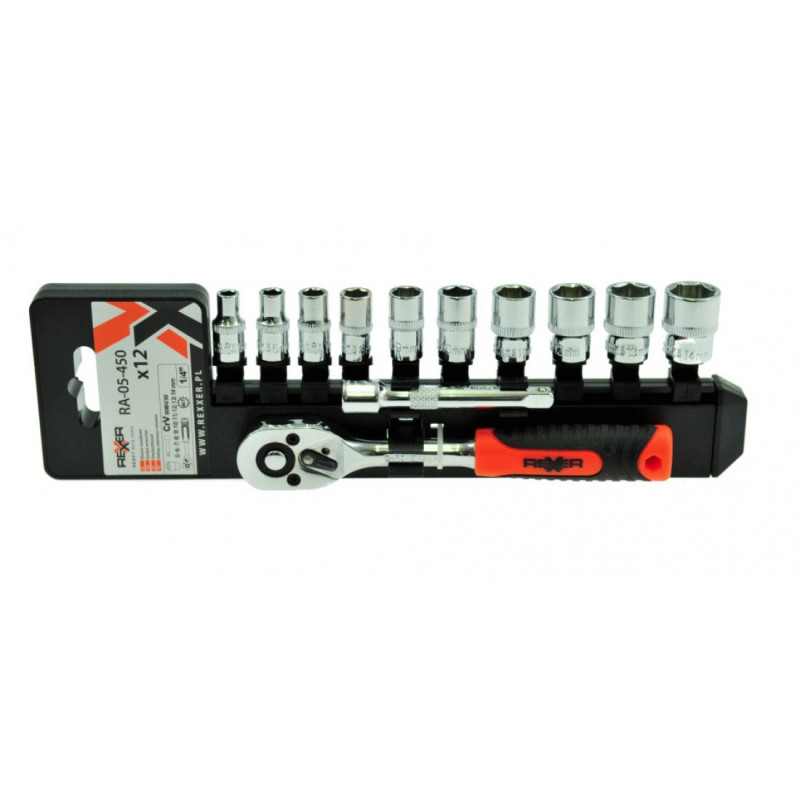 Набор сменных головок Rexxer 1/4 11 шт