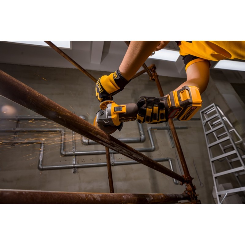 Угловая шлифмашина без аккумулятора BLmotor 115 мм INDUSTRIAL INGCO CAGLI221153