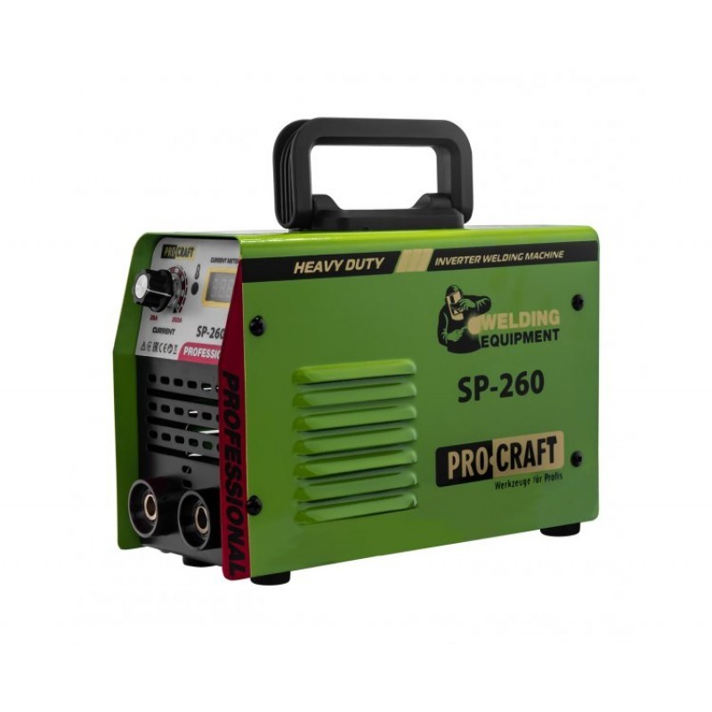 ИНВЕРТОРНЫЙ СВАРОЧНЫЙ АППАРАТ PROCRAFT SP260