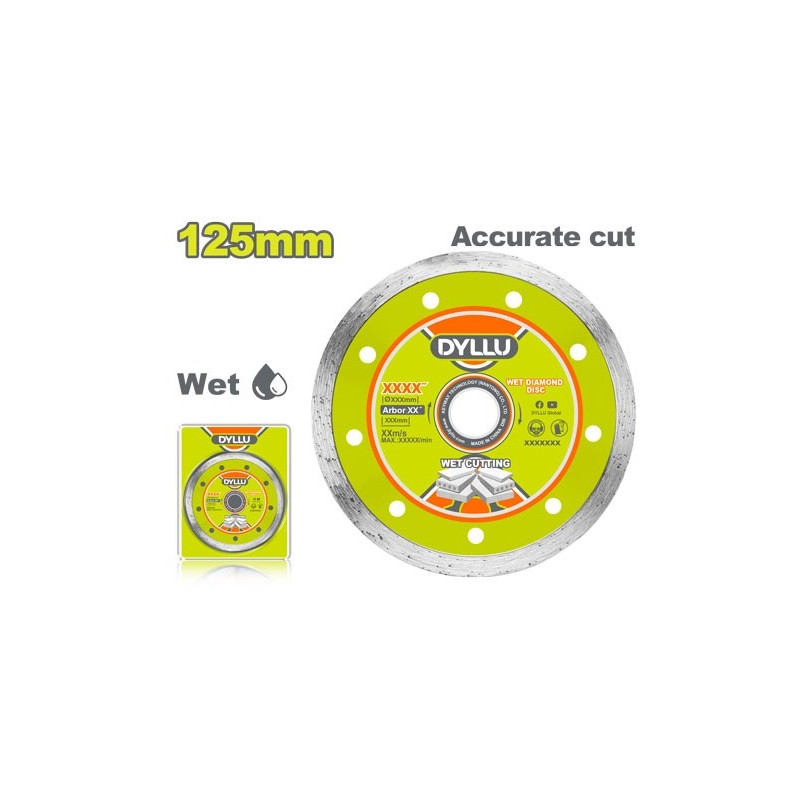 Диск алмазный 125мм DYLLU DTDC2K03