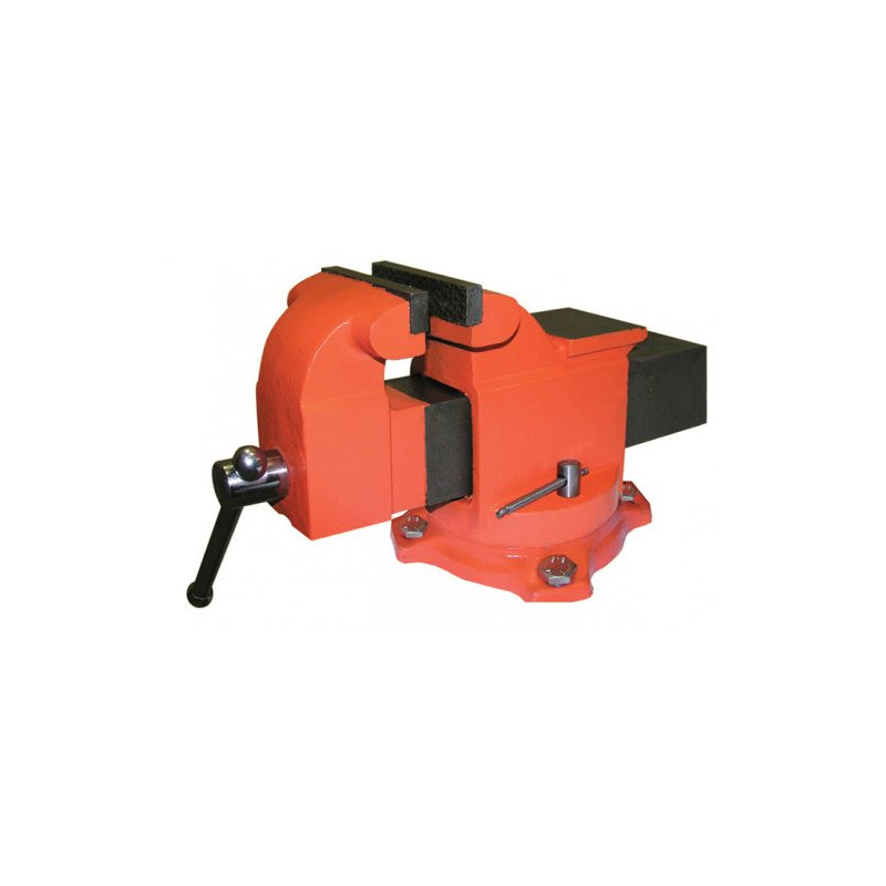 Тески слесарные поворотные  с наковальней 125мм