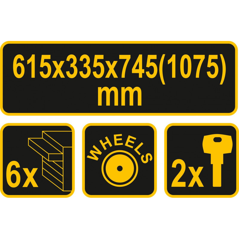 Ящик для  инструментов 81830 VOREL