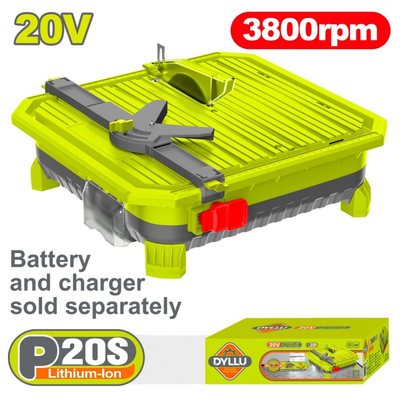 Плиткорез совместимый с аккумулятором 20В DYLLU DTUU1501