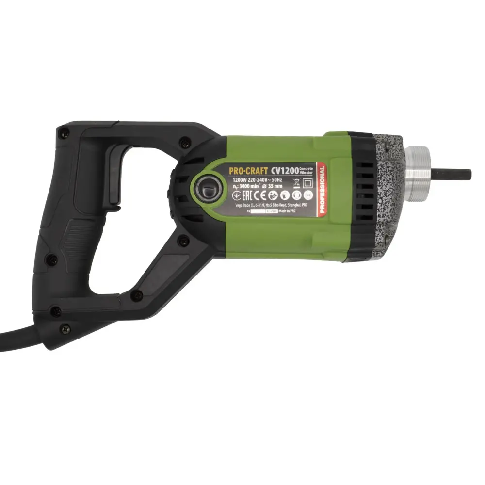 Вибратор для бетона Procraft CV1200 (с булавой 1,5м)