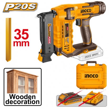 Степлер на аккумуляторе INGCO CBNLI3603