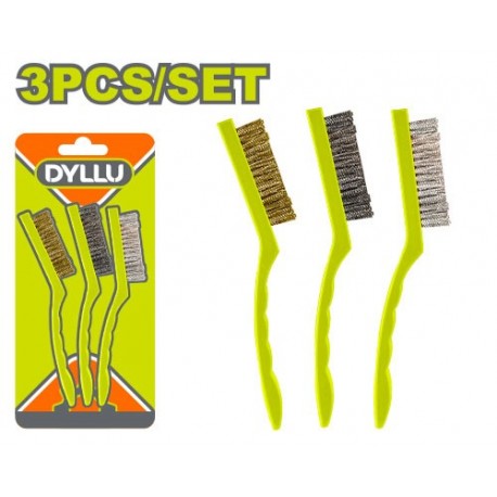 Комплект щеток для шлифовки 3шт. DYLLU DTBH3609