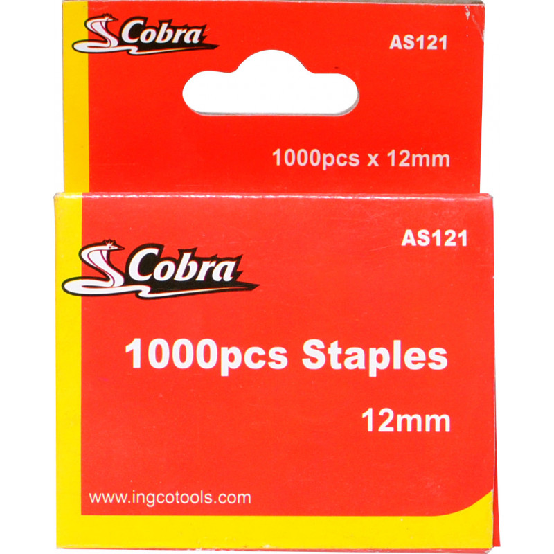 Скобы 12мм AS121 Cobra