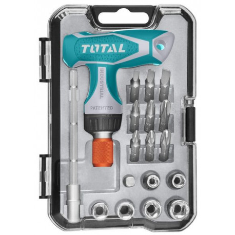 Набор Отвёрток с трещёткой PH/SL, 18 buc. TACSD30186 TOTAL