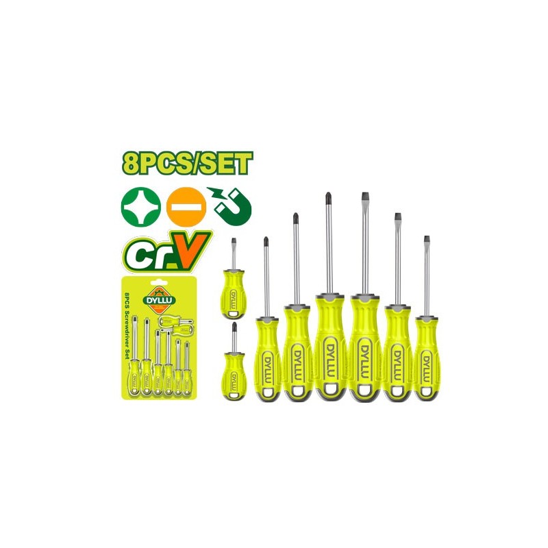 Набор из 8 отверток DYLLU DTSS1408