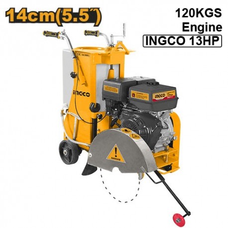 Бетонорез бензиновый 13л.с. 120кг INGCO GSF16-2