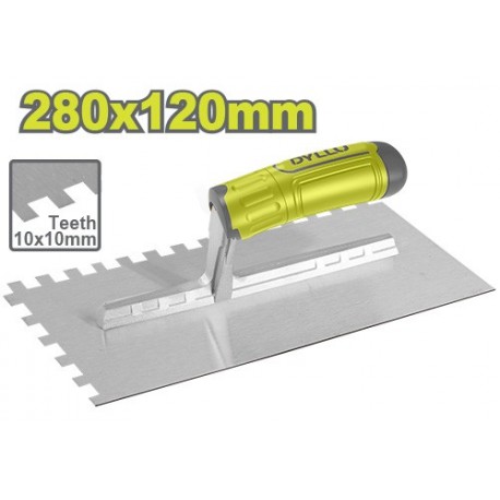 Гладилка  зубчатая 280x120 мм DYLLU DTPE2912