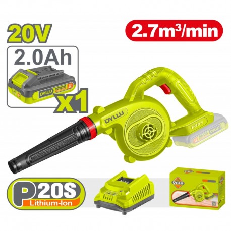 Воздуходувка аккумуляторная  220V/2.0Ah Li-Ion  DYLLU DTBLP522